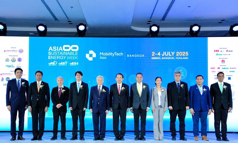 ASIA Sustainable Energy Week 2025 Officially Opens, Driving Thailand Toward Becoming Southeast Asia’s Clean Energy Hub